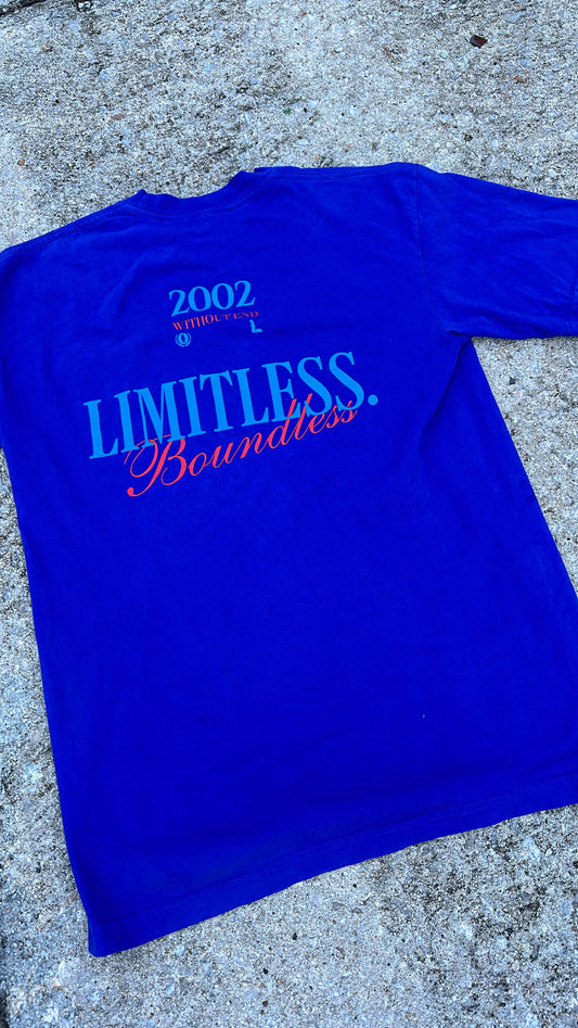 Blue Limitless Boundless Tee