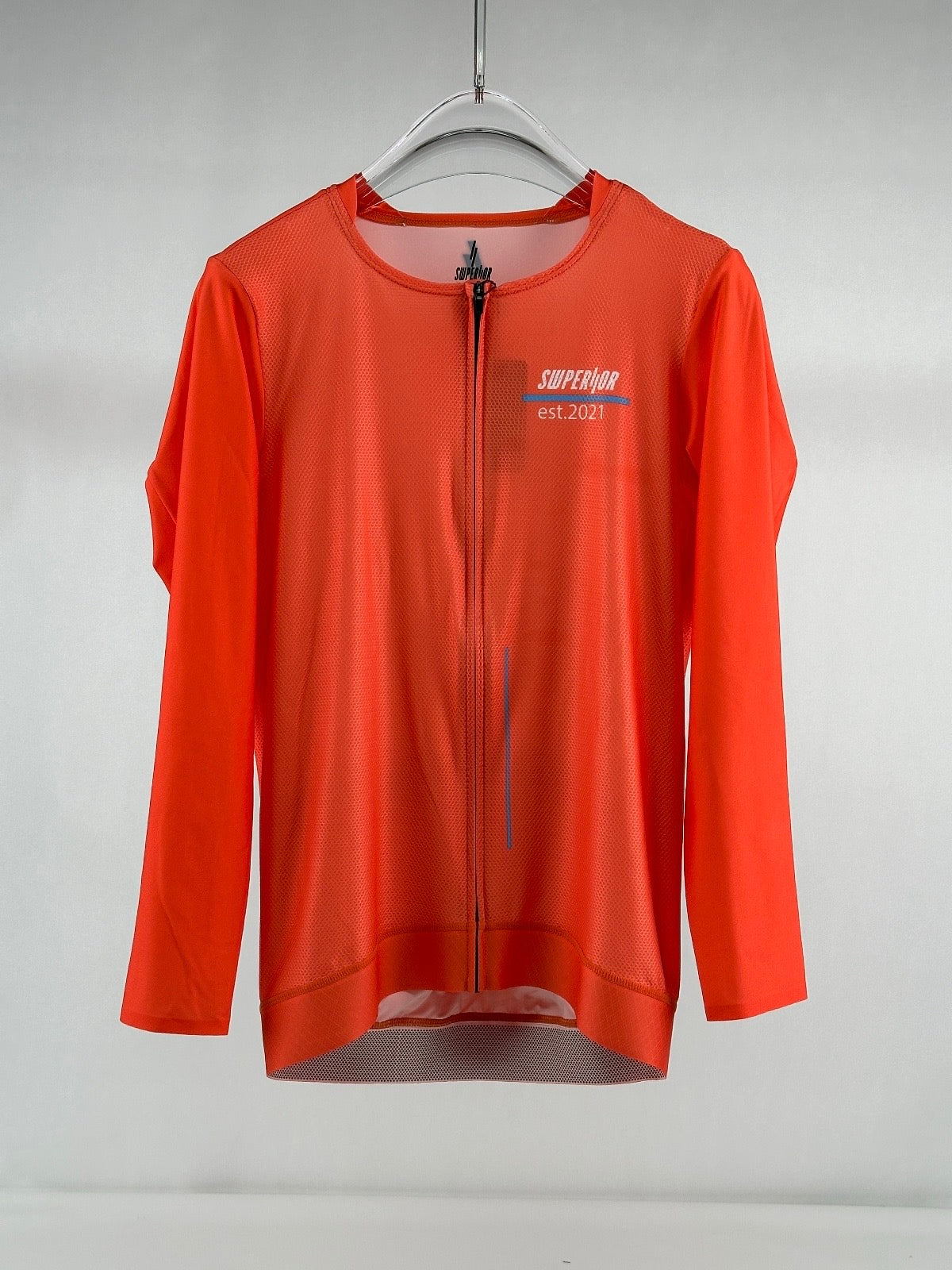 SWPERIIOR|ORANGE/BLUE LONG SLEEVE SL JERSEY