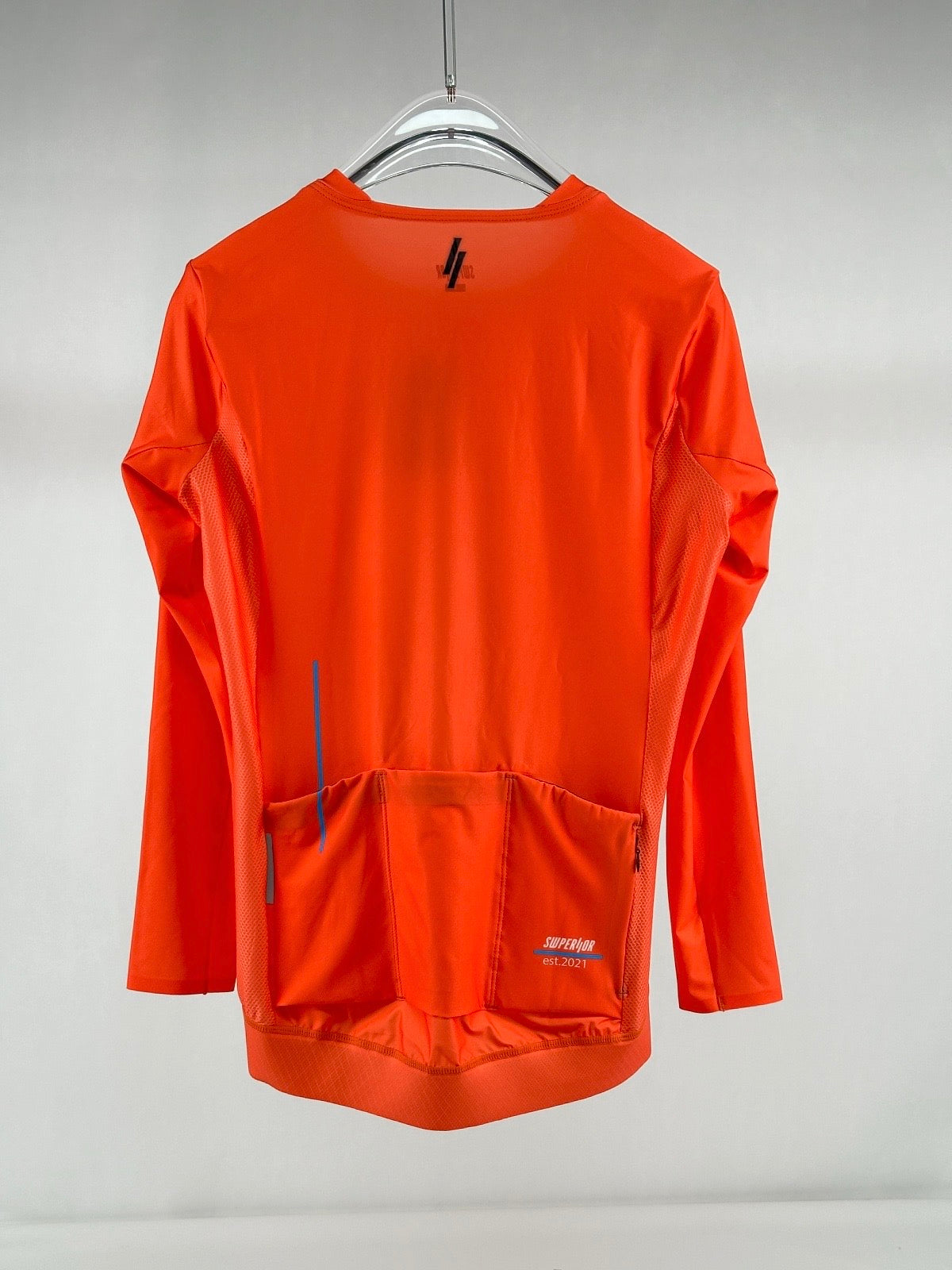 SWPERIIOR|ORANGE/BLUE LONG SLEEVE SL JERSEY